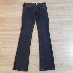 Abercrombie & Fitch The A&F Boot Jeans Dark Wash 4L 27x32.5 Bootcut Denim